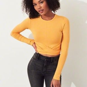 Hollister Crop Top with Twist in Front